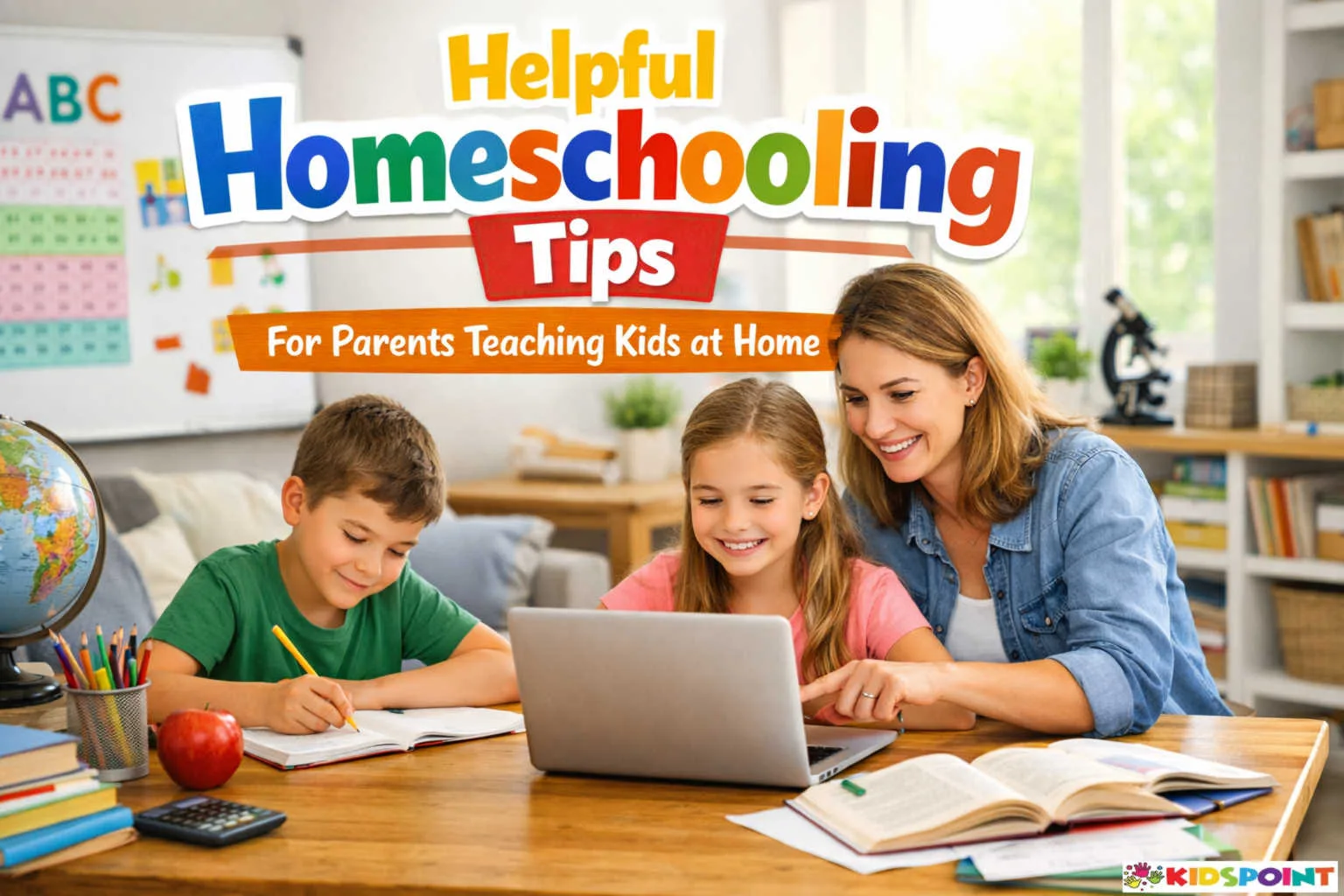 Helpful Homeschooling Tips for Parents Teaching Kids at Home