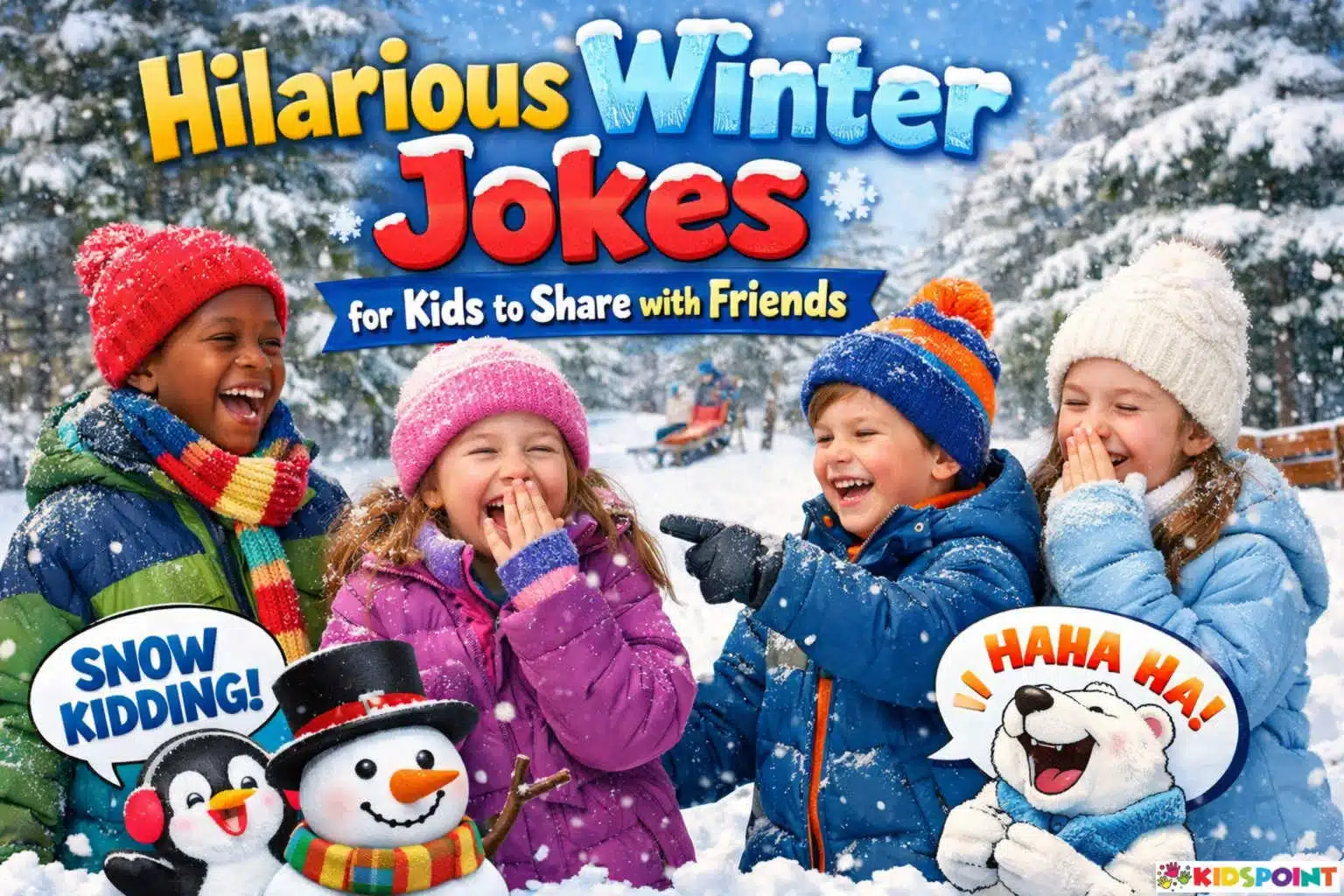 Hilarious Winter Jokes for Kids to Share with Friends