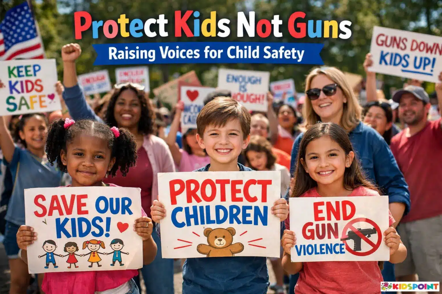 Protect Kids Not Guns: Raising Voices for Child Safety