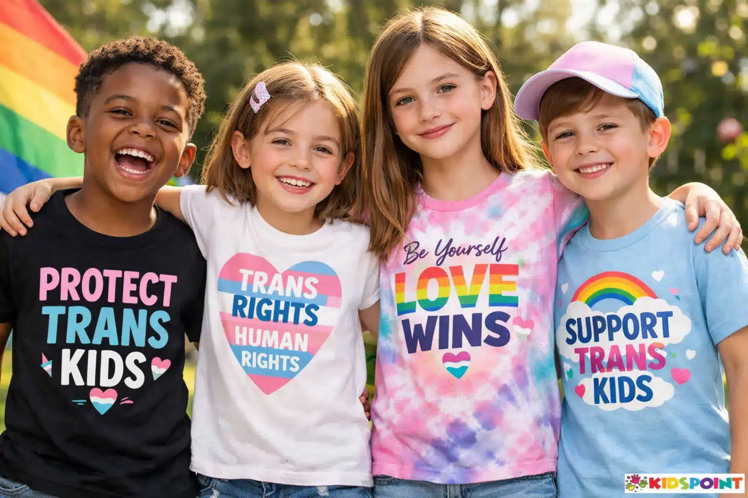 Stylish Protect Trans Kids Shirts That Promote Love and Support