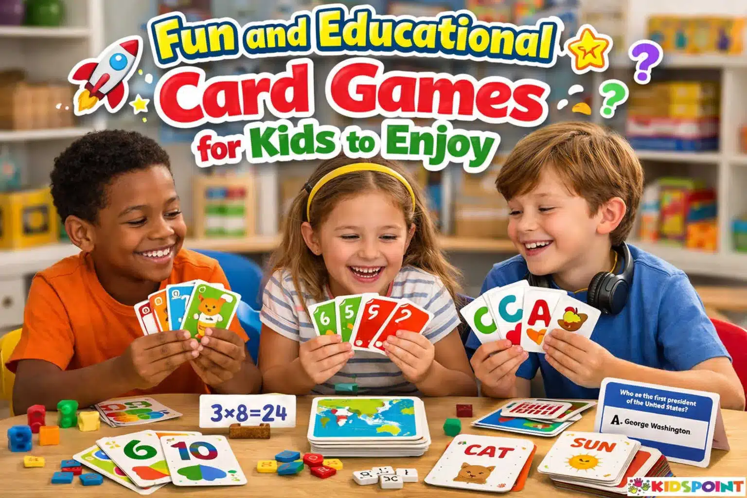 Fun and Educational Card Games for Kids to Enjoy