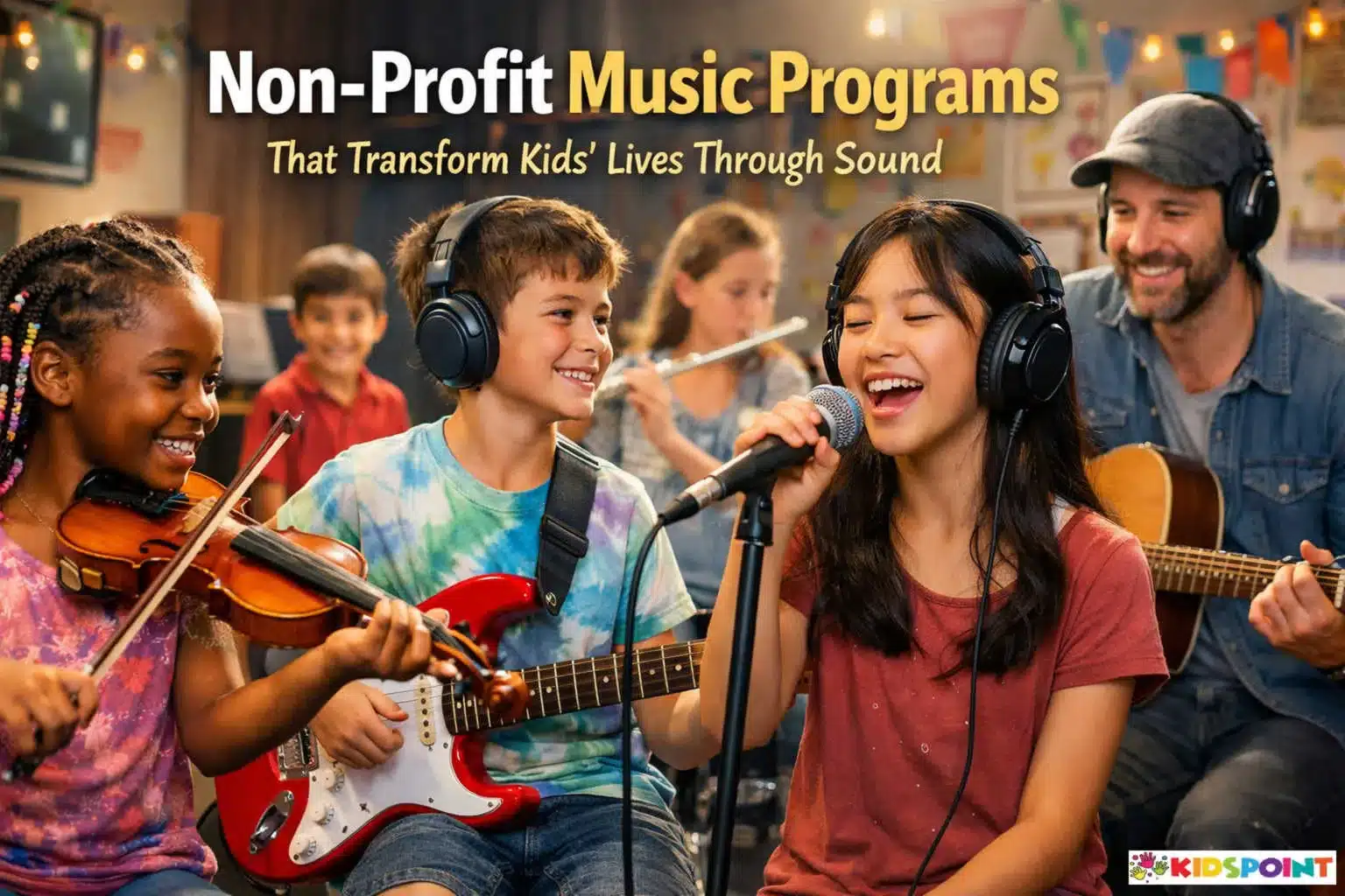 Non-Profit Music Programs That Transform Kids’ Lives Through Sound