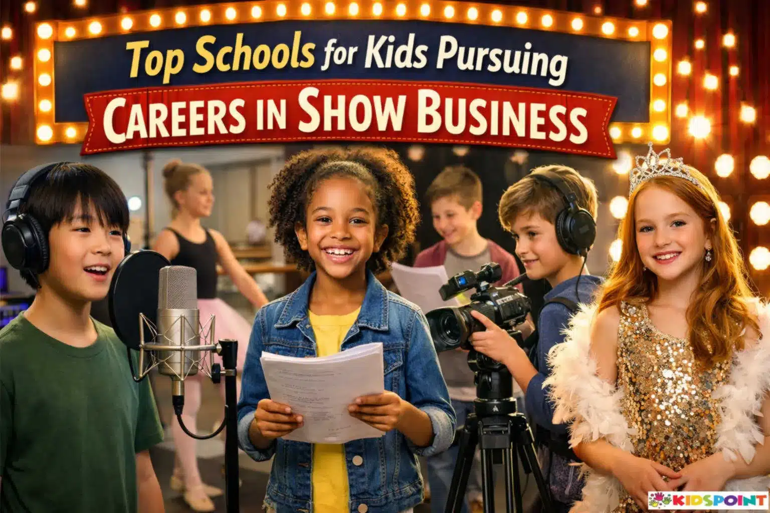 Top Schools for Kids Pursuing Careers in Show Business