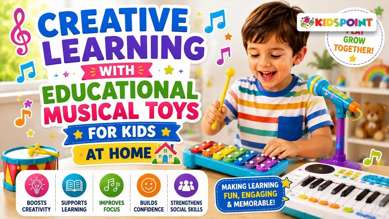 Creative Learning with Educational Musical Toys for Kids at Home