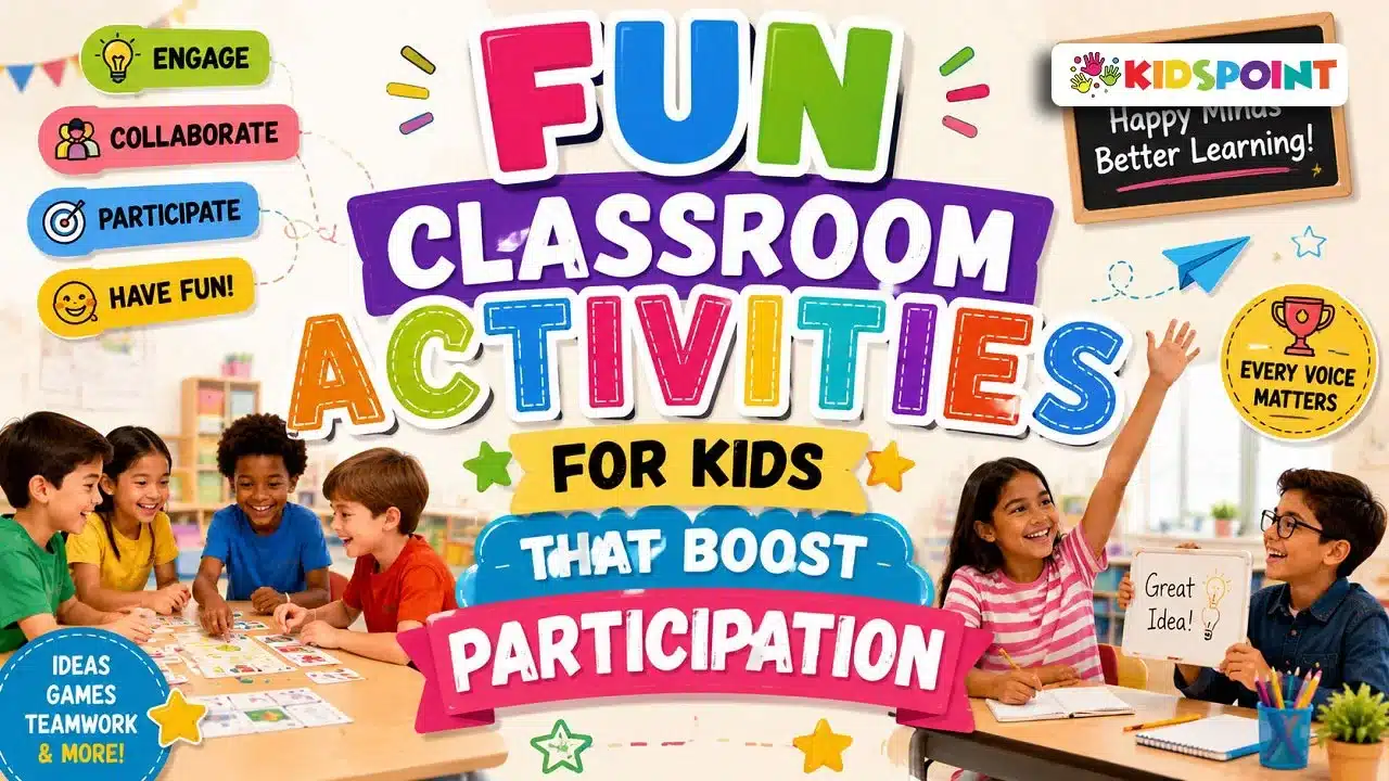 Fun Classroom Activities for Kids That Boost Participation