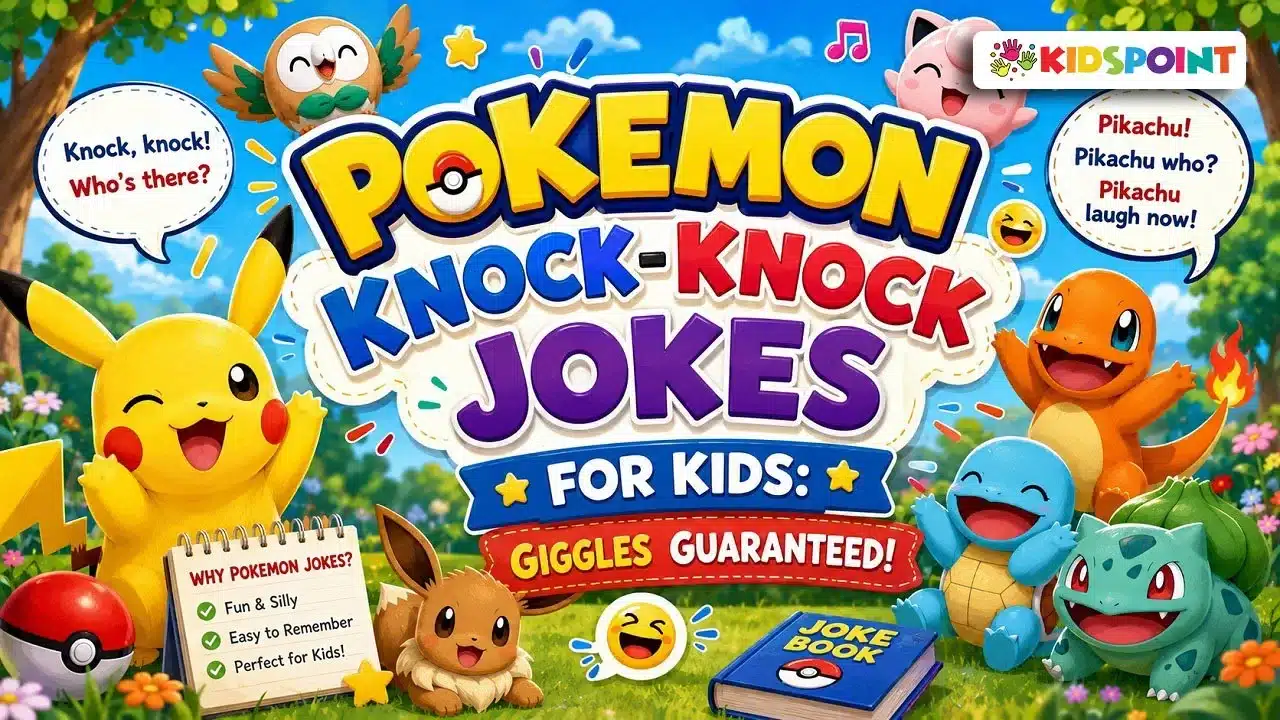 Pokemon Knock-Knock Jokes for Kids: Giggles Guaranteed