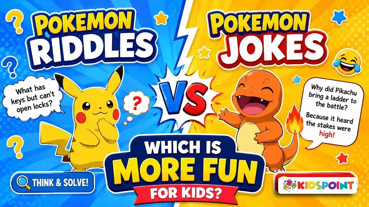 Pokemon Riddles vs Pokemon Jokes: Which Is More Fun for Kids