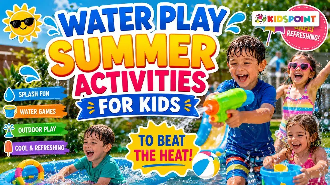 Water Play Summer Activities for Kids to Beat the Heat