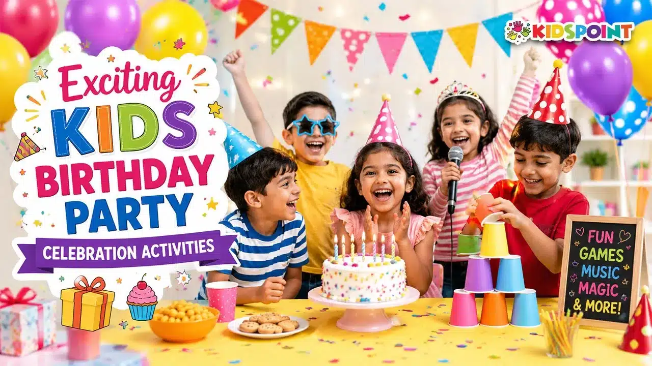Exciting Kids Birthday Party Celebration Activities