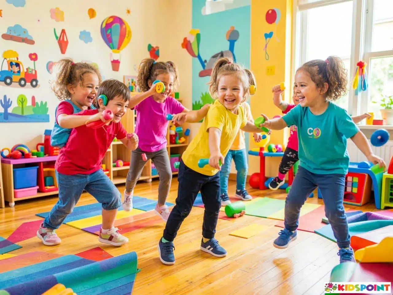 Exercise Games and Indoor Activities to Get Kids Moving