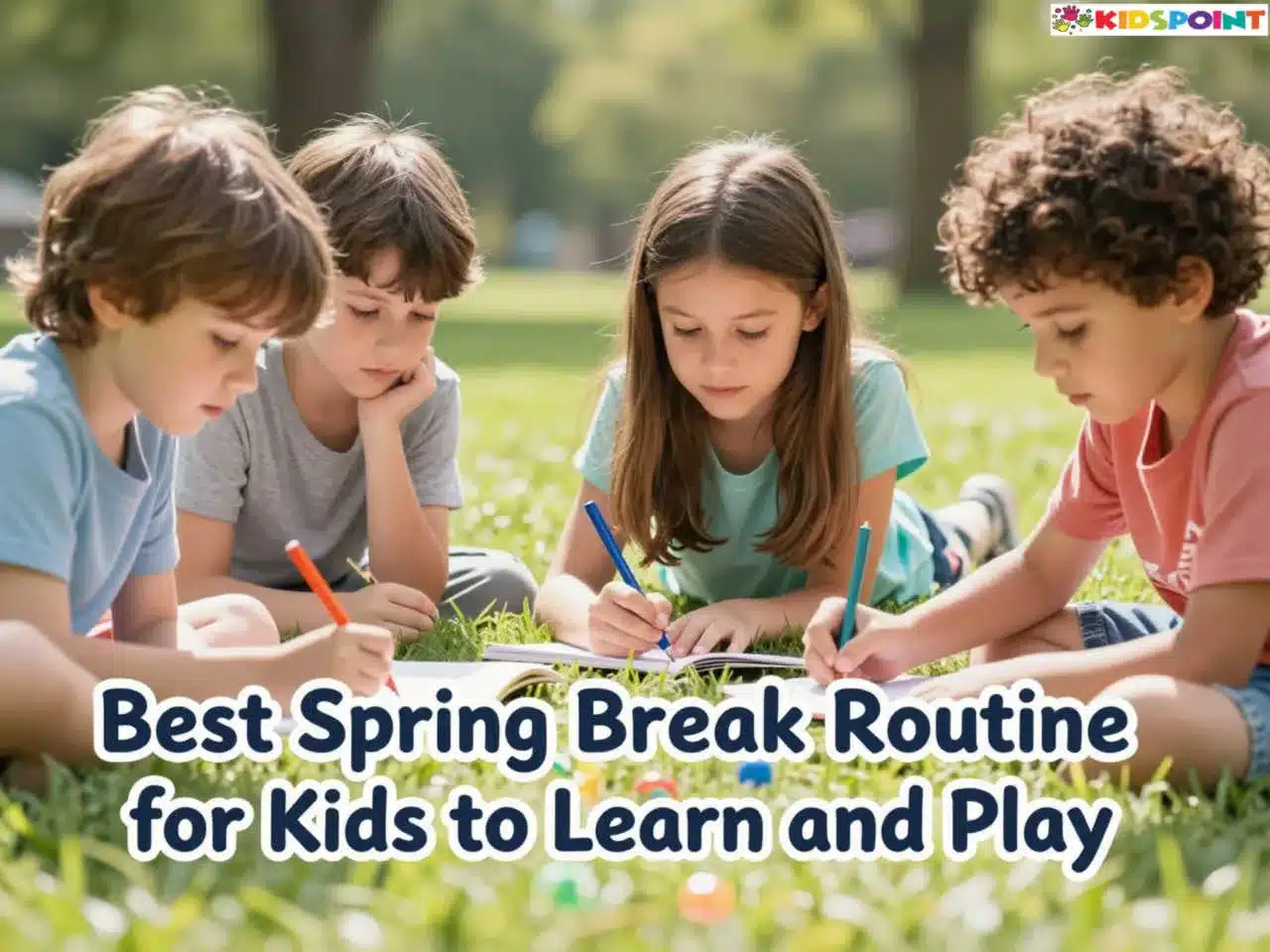 Best Spring Break Routine for Kids to Learn and Play
