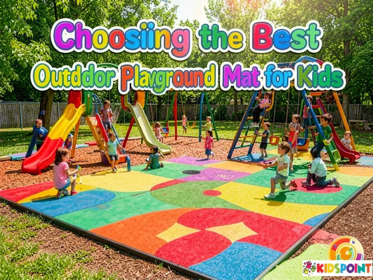 Choosing the Best Outdoor Playground Mat for Kids