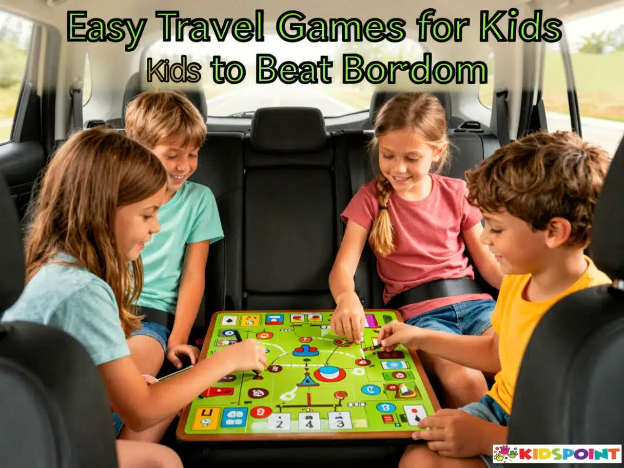 Easy Travel Games for Kids to Beat Boredom
