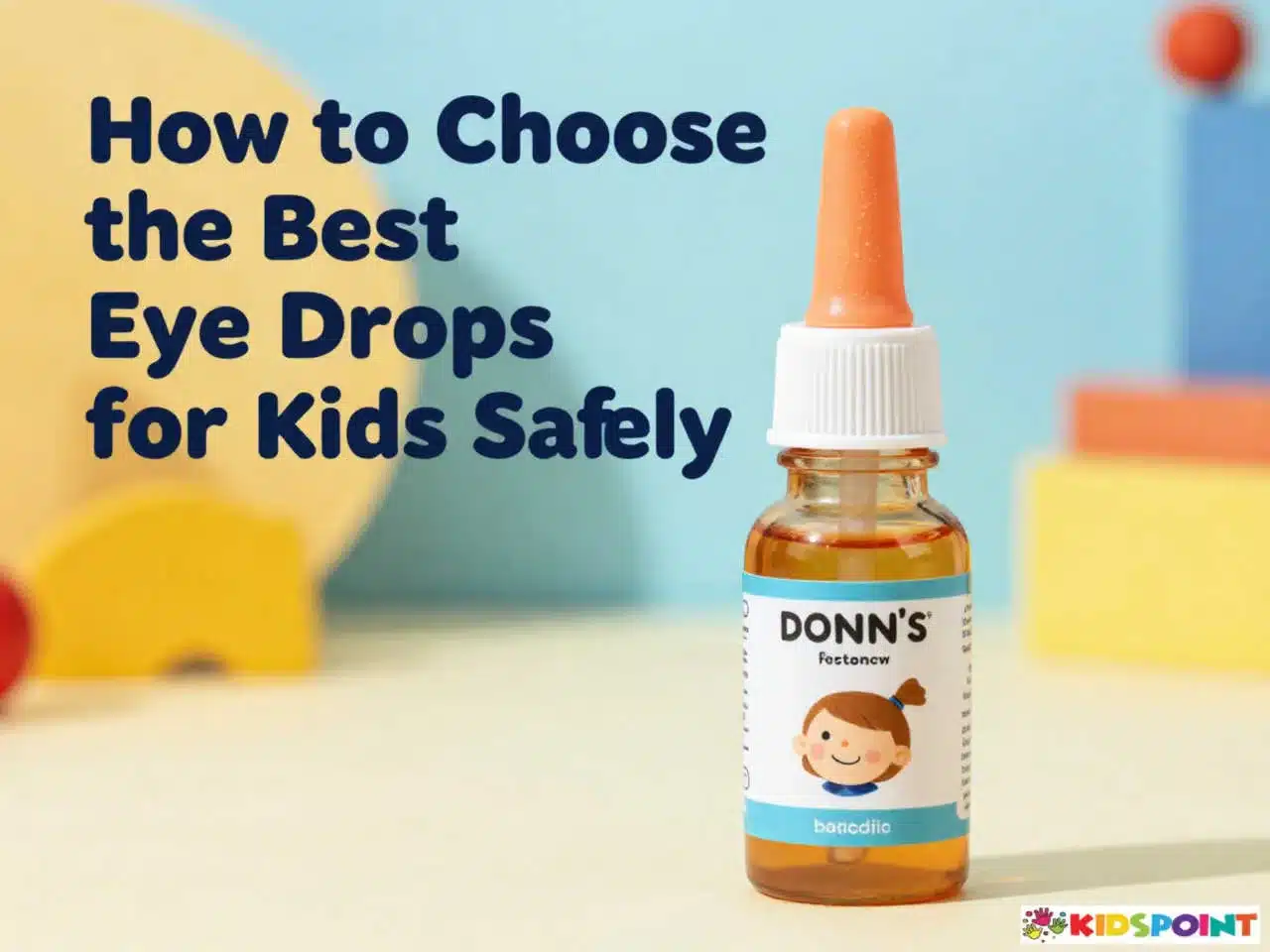 How to Choose the Best Eye Drops for Kids Safely