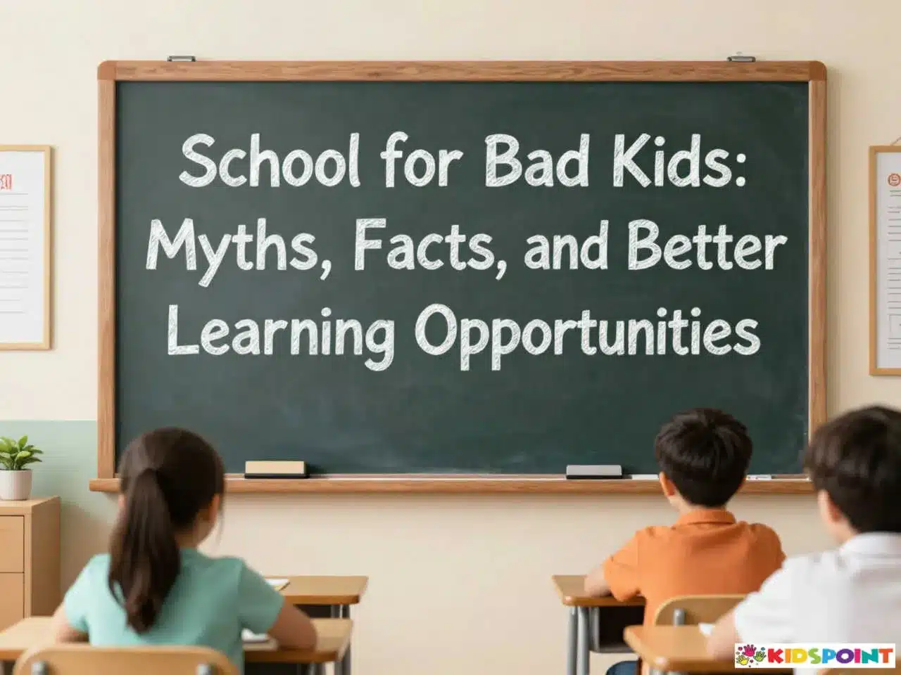 School for Bad Kids: Myths, Facts, and Better Learning Opportunities