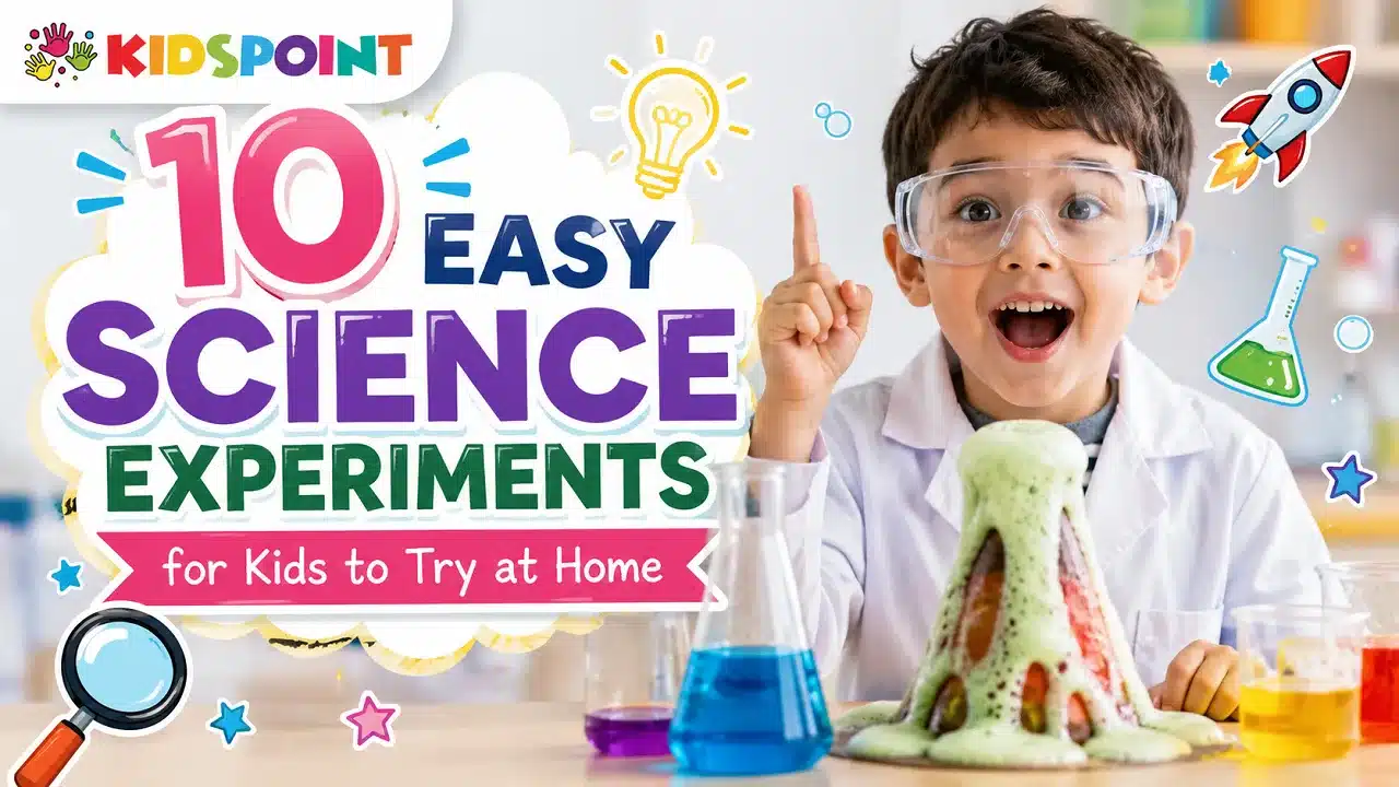 10 Easy Science Experiments for Kids to Try at Home