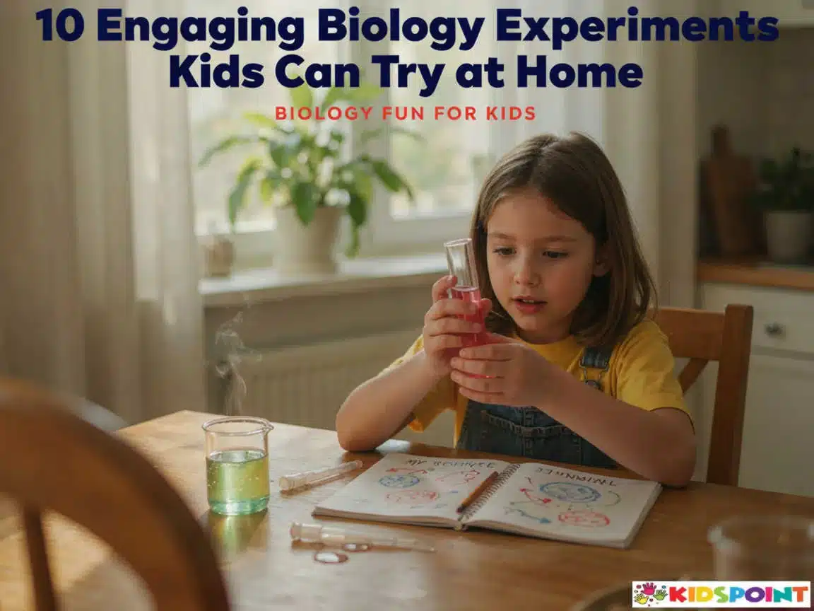 10 Engaging Biology Experiments Kids Can Try at Home