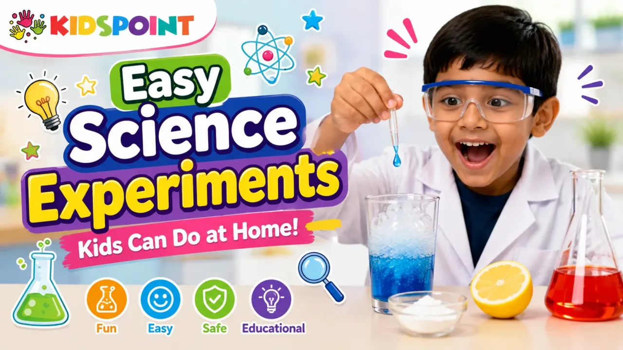 Easy Science Experiments Kids Can Do at Home