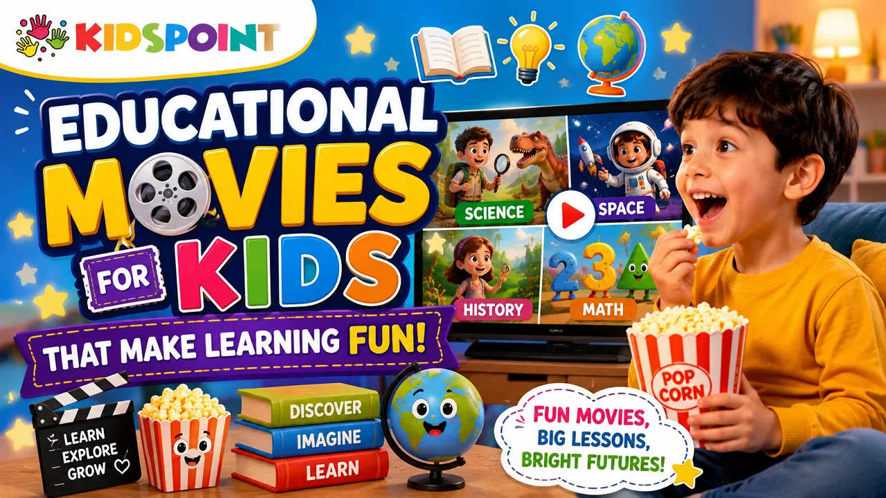 Educational Movies for Kids That Make Learning Fun