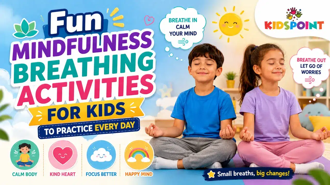 Fun Mindfulness Breathing Activities for Kids to Practice Every Day