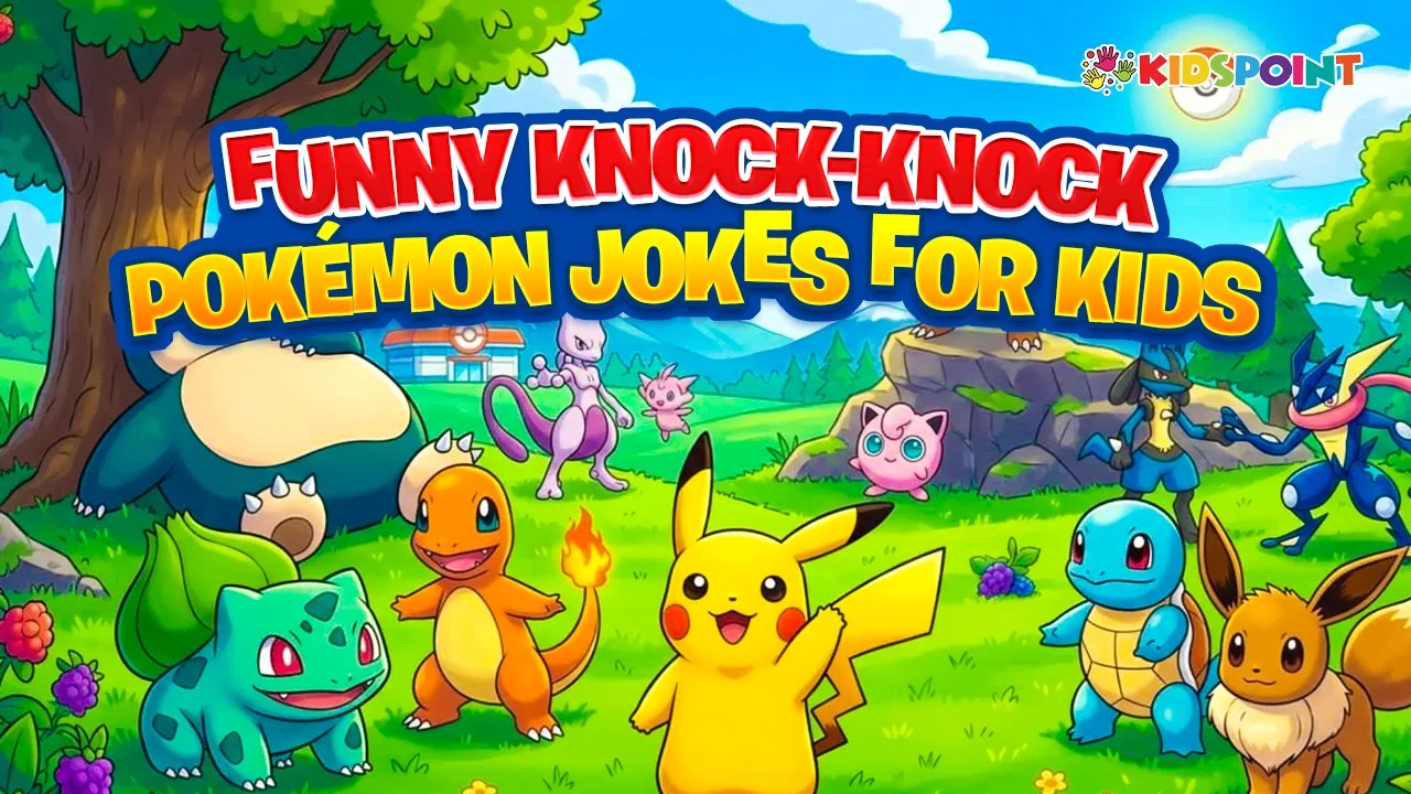 Funny Knock Knock Pokémon Jokes for Kids