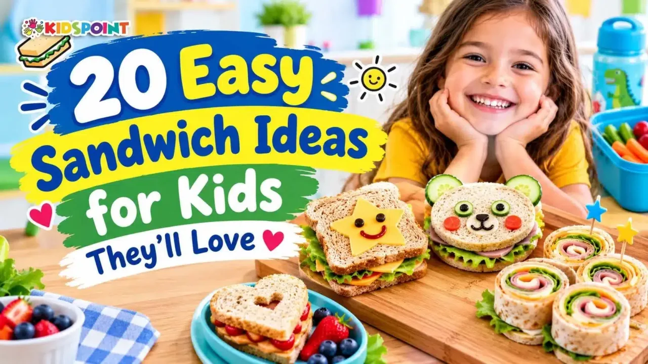 20 Easy Sandwich Ideas for Kids They’ll Love
