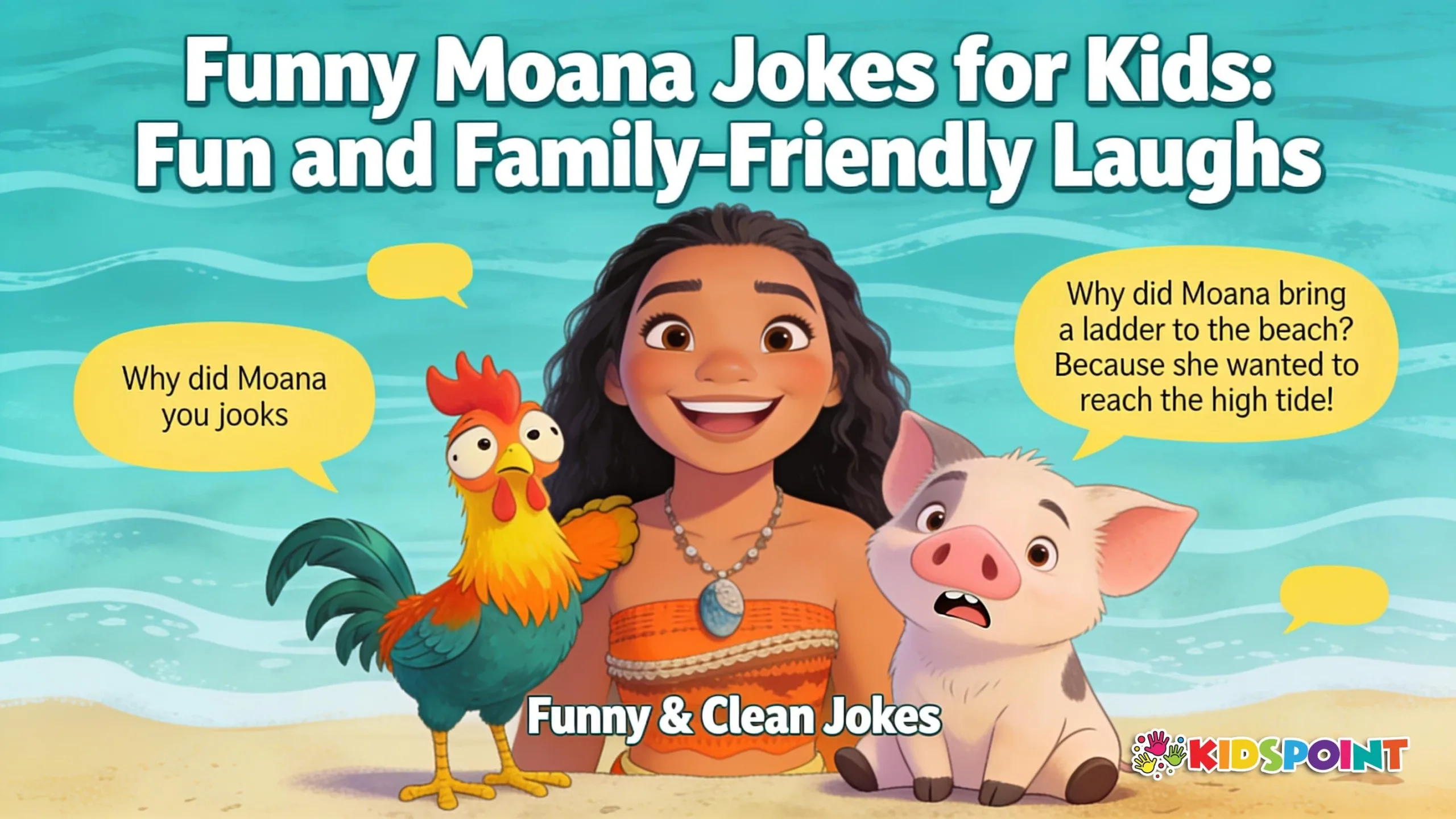 Funny Moana Jokes for Kids: Fun and Family-Friendly Laughs
