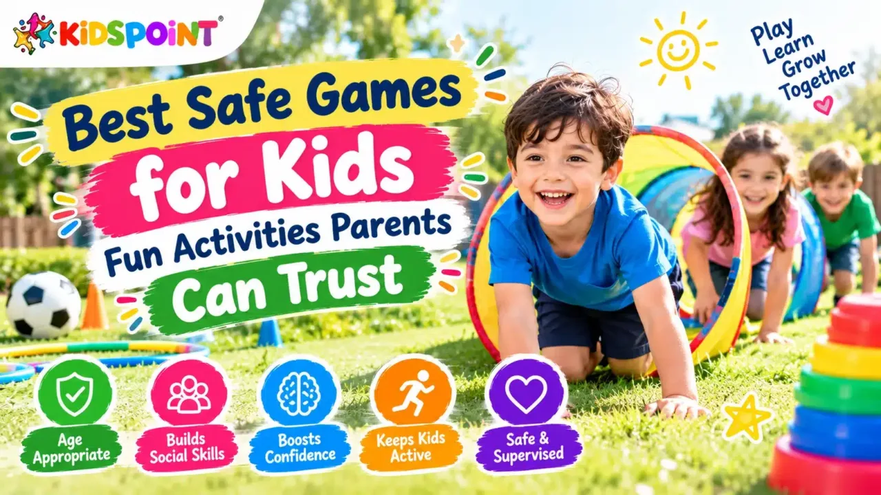 Best Safe Games for Kids Fun Activities Parents Can Trust