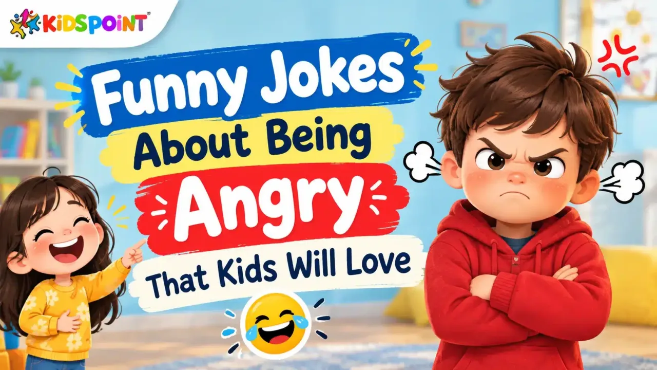 Funny Jokes About Being Angry That Kids Will Love