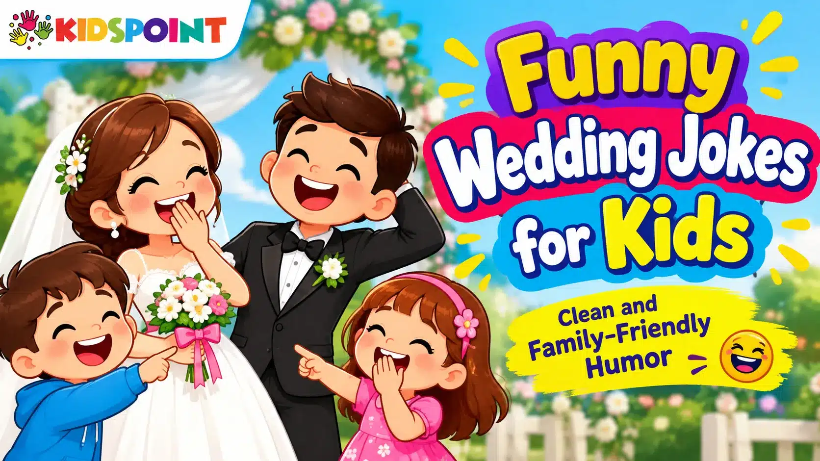 Funny Wedding Jokes for Kids: Clean and Family-Friendly Humor