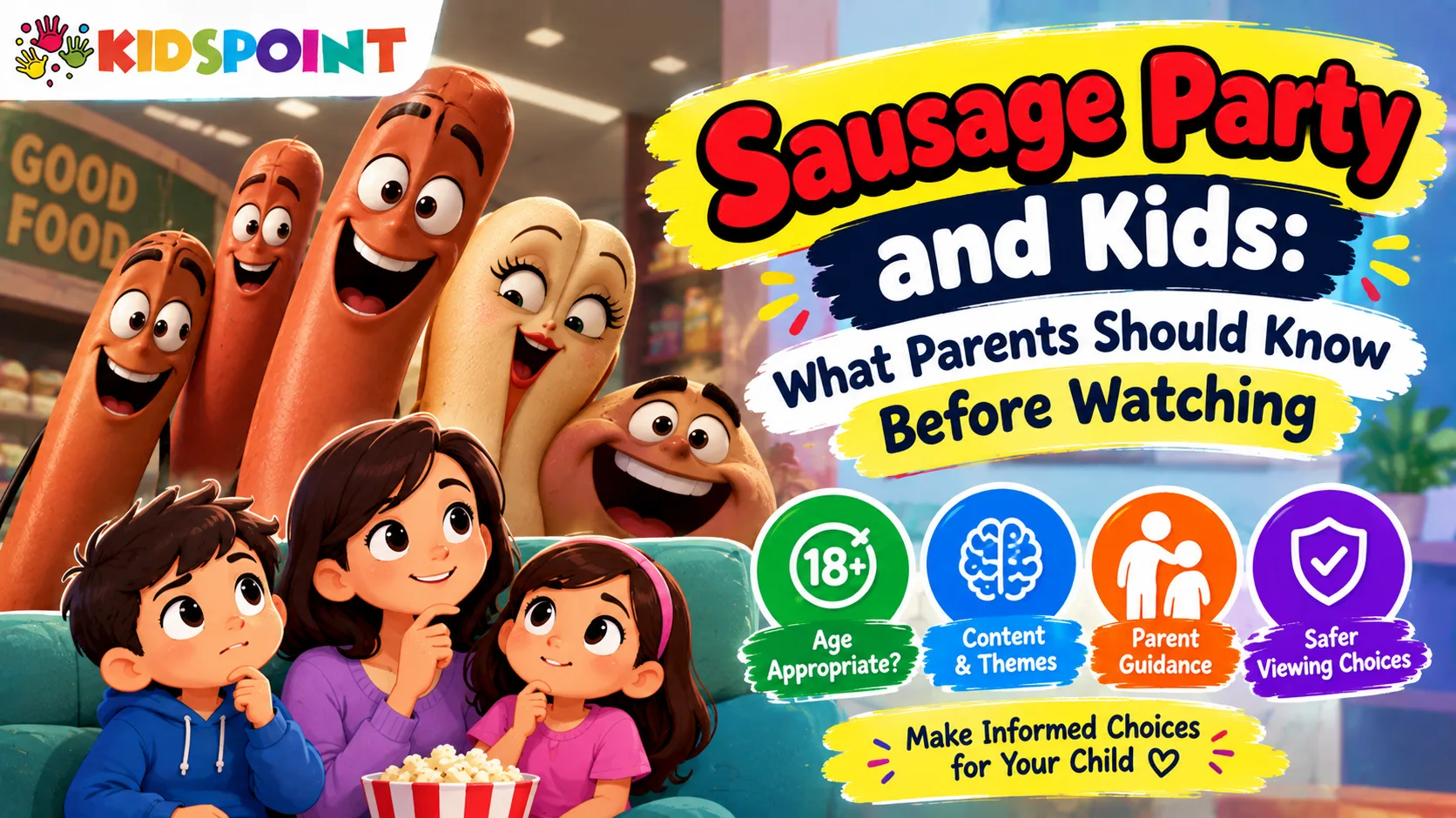 Sausage Party and Kids: What Parents Should Know Before Watching