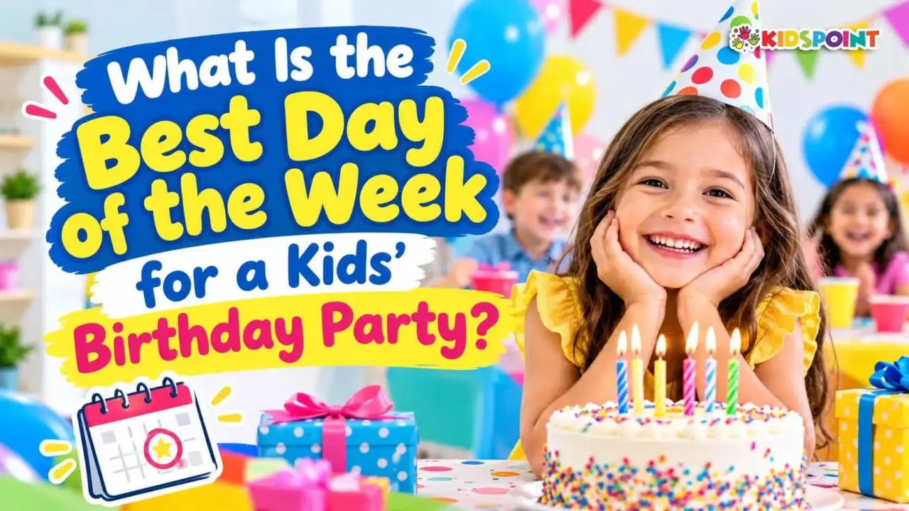 What Is the Best Day of the Week for a Kids’ Birthday Party